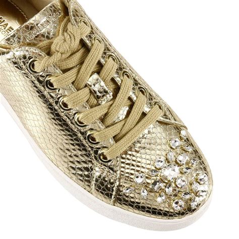 michael kors shoes sneakers gold|Michael Kors sneakers women's.